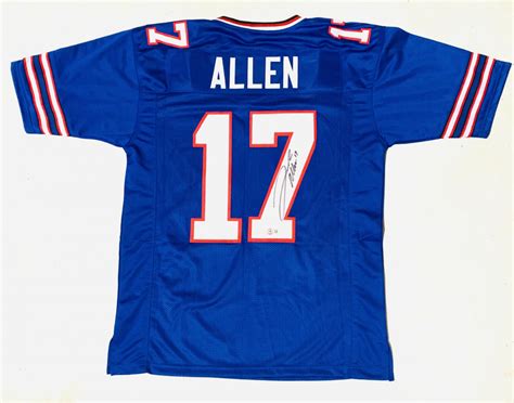 Josh Allen Signed Jersey (Beckett) | Pristine Auction