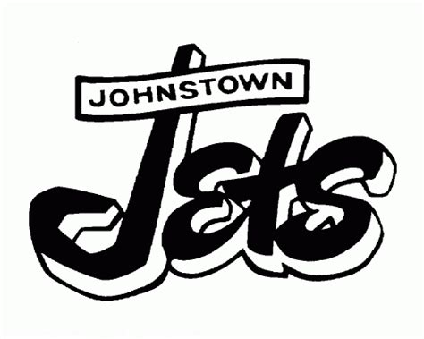 Johnstown Jets hockey logo from 1967-68 at Hockeydb.com