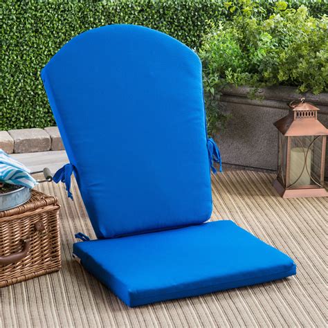 POLYWOOD® South Beach 46.25 x 22 Sunbrella Adirondack Chair Cushion | www.hayneedle.com | Chair ...
