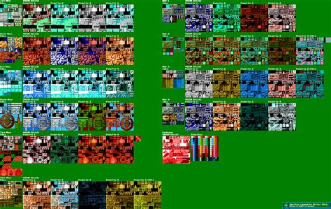 NES - Mega Man - Tiles - The Spriters Resource