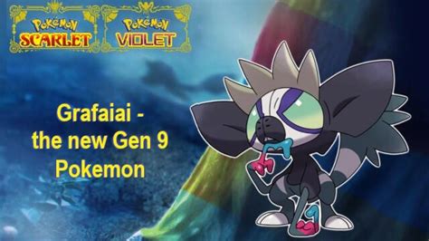 Pokemon Scarlet and Violet Grafaiai: evolution, type, new teasers, and ...