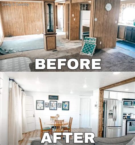 Before & After: 9 Mobile Home Remodels You Have to See to Believe - The MHVillager™