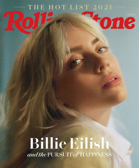 Billie Eilish Covers Rolling Stone / Spills On Sophomore Album 'Happier ...