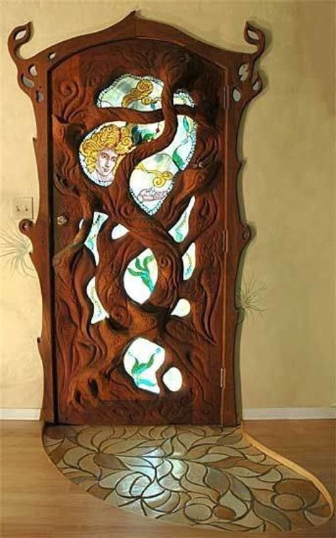 20+ Truly Fantastic Works Of Art, A Little Different Door Art | Cool doors, Unique doors ...