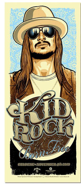 Kid Rock Born Free Poster | Kid rock, Rock album covers, Rock posters