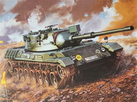 Roy Cross - Leopard Tank | Military illustration, Military art, Tanks military