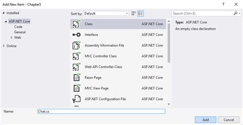 SignalR Hub subclass - C# 7 and .NET Core 2.0 Blueprints [Book]