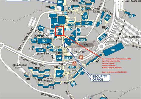 Griffith University Nathan Campus Map – Verjaardag Vrouw 2020