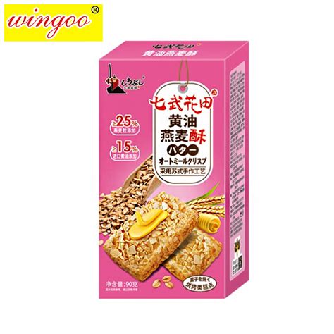 Butter oatmeal puff pastry 90g | Wingoo biscuit Manufacturers