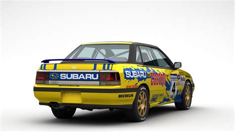 Subaru Legacy RS Rally 1992 3D Model $80 - .fbx .3ds .obj .unknown .max ...