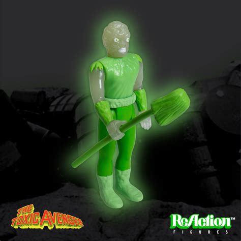 The Toxic Avenger Glow Variant ReAction Figure by Super7 ...