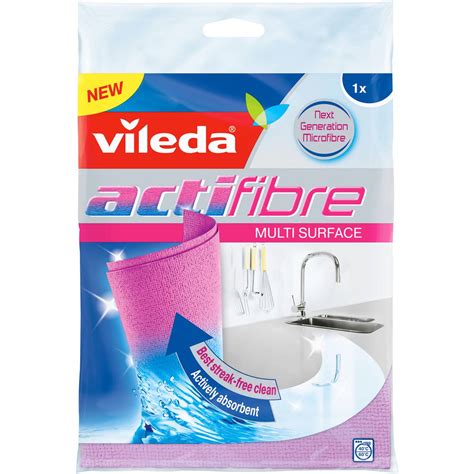 Vileda Actifibre Cloth Each | Woolworths