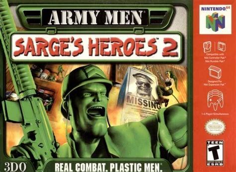 Army Men – Sarge’s Heroes 2 ROM - Nintendo 64 Game