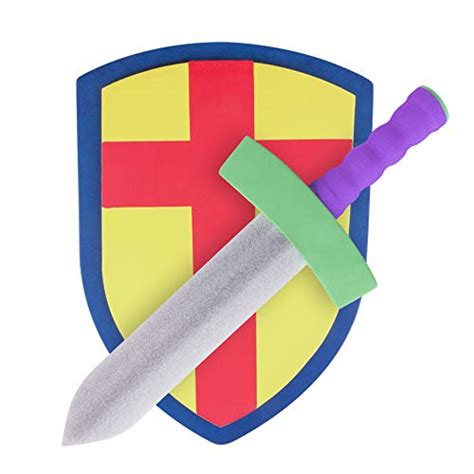 lausomile Foam Swords and Shields for Boys Kids Sword and Shield Toy Set Pretend - Educational ...