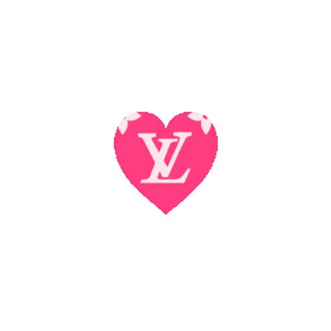 Louis Vuitton Valentine's Day Heart GIF | GIFDB.com