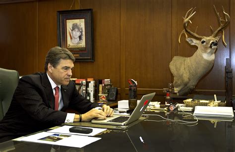 Texas Governor Rick Perry Back from Campaign Trail and Hard at Work ...