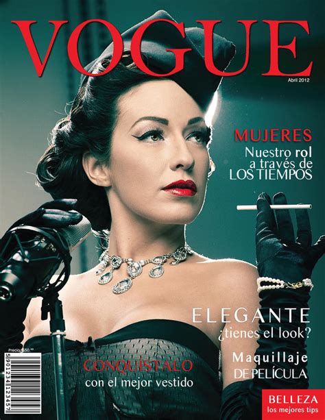 Propuesta para portada de la revista Vogue by Ammyeli on DeviantArt