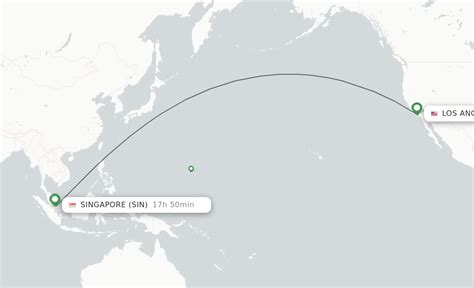 Direct (non-stop) flights from Los Angeles to Singapore - schedules ...