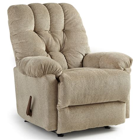 Best Home Furnishings Recliners - Medium 9MW39-1 Raider Swivel Rocker Recliner | Dunk & Bright ...