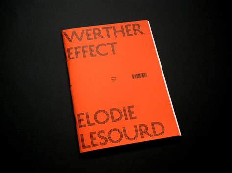 Werther Effect - 1 | Book cover, Typography, Type design