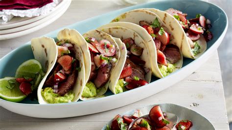 Duck tacos with cherry salsa recipe | Live Better