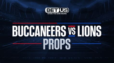 Buccaneers vs Lions Prop Predictions for NFL Sunday