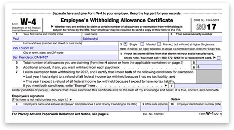 How to fill out 2018 IRS Form W-4 | PDF Expert