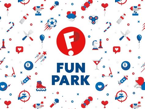 Fun Park - logo design and pattern by Davinci on Dribbble