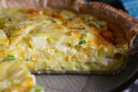 Three Cheese Quiche