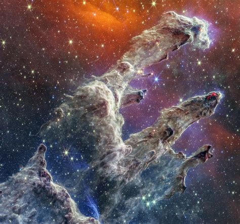 Pillars of Creation (NIRCam and MIRI Composite Image) - a photo on ...