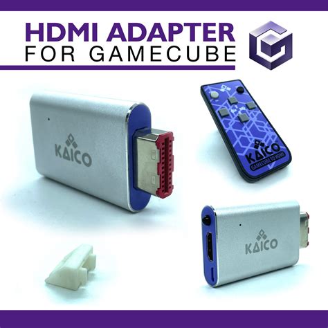 Nintendo Gamecube HDMI Display Adapter - Kaico Labs