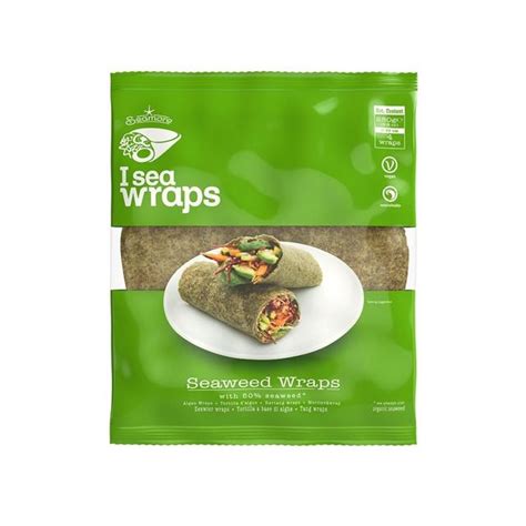 Seamore I Sea 50% Seaweed Wraps | Ocado