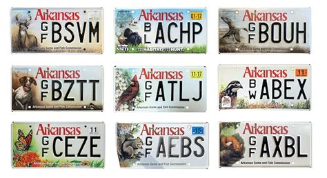 License Plates of Arkansas