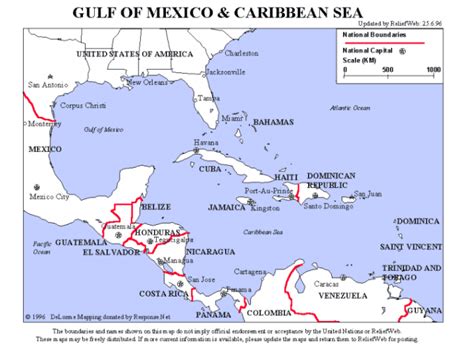 Gulf of Mexico and Caribbean Sea - Mexico | ReliefWeb