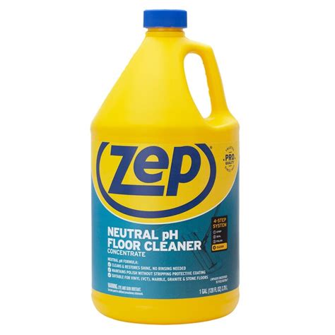 Zep Neutral Ph Floor Cleaner 128-fl oz Pour Bottle Liquid Floor Cleaner in the Floor Cleaners ...