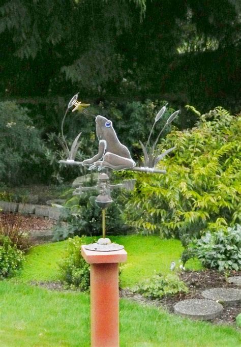 Weathervane Garden Installation - West Coast Weather Vanes