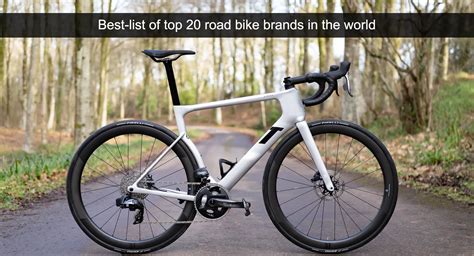 Best-list of top 20 road bike brands in the world