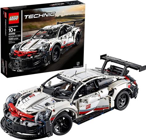 LEGO Technic Porsche 911 RSR 42096 Race Car Building Set STEM Toy for Boys and Girls Ages 10 ...