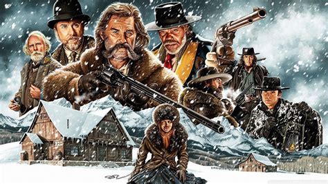 The Hateful Eight 8 Western Movie Film Cinema Ultra HD Wallpaper for 4K ...