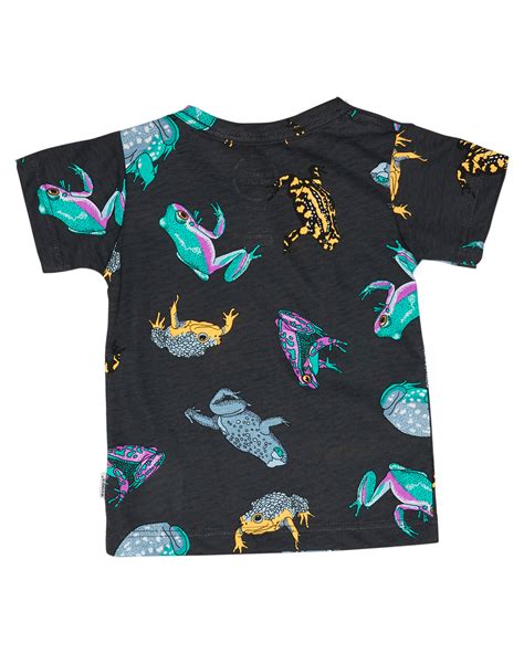 Bonds Ss Aussie Tee - Babies - Frog Charcoal | SurfStitch