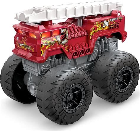 Hot Wheels Monster Trucks Alarm 1:24 Scale Fire Truck [Amazon Exclusive] | ubicaciondepersonas ...