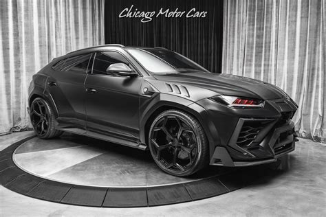 Used 2020 Lamborghini Urus SUV Matte Black BRAND NEW Build! MANSORY ...