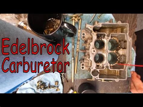 Rebuild Kit For Edelbrock 1405 Performer Carb