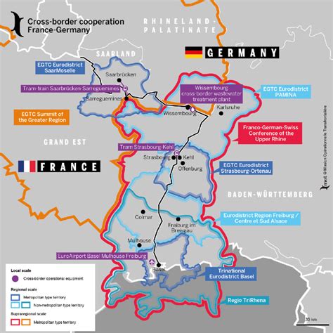 The map of the French-German border | Download Scientific Diagram