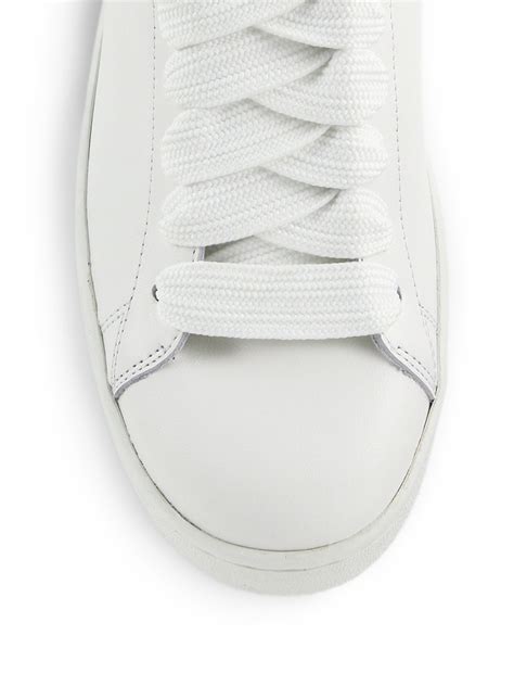 Coach Leather Sneakers in White for Men | Lyst