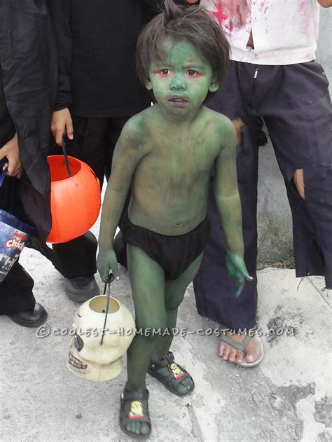 Easy Last-Minute Scary Toddler Costume