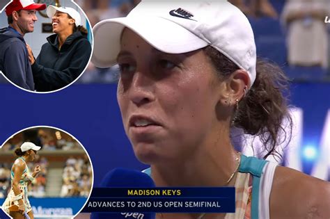 Madison Keys says she 'couldn't hear s--t' from fiancé at US Open