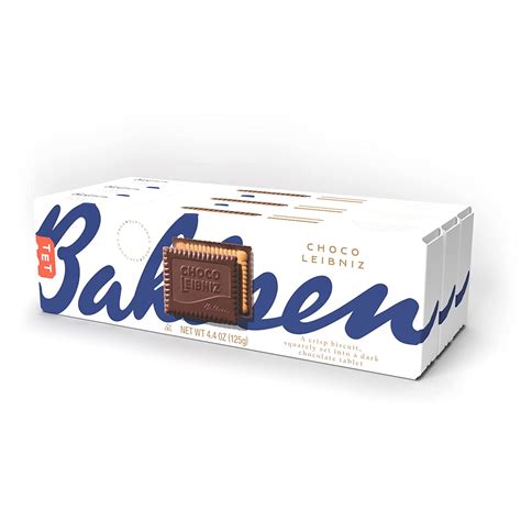 Bahlsen Choco Leibniz Dark Cookies (3 boxes) - Leibniz Butter Biscuits ...