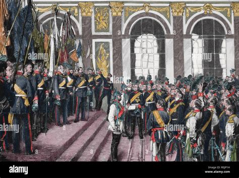 Unification of Germany. Proclamation of the German Empire. 8 January ...