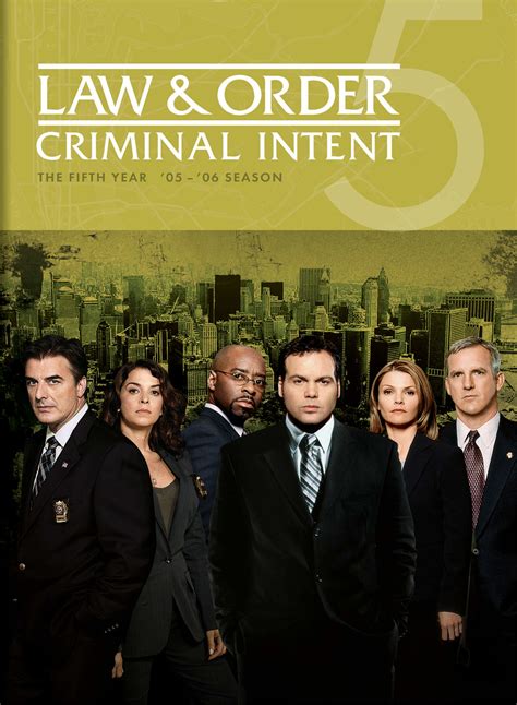 Law & Order - Criminal Intent: The Fifth Year [DVD] | CLICKII.com